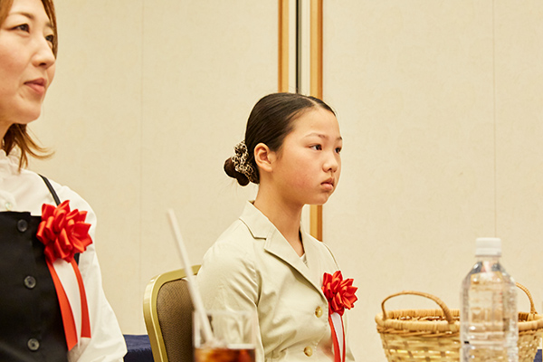 表彰式の様子